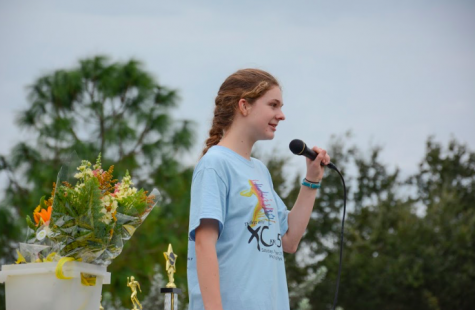 According to Sophomore Myah Rhines, Dolan's positive influence on the community is contagious. She shares, " The fact that she manages and created the Cross Out Cancer 5k, along with the fundraisers before the run makes me want to do something good for our society. Also, her time management is very impressing considering she is involved in so many things on top of the tasks for her 5k."