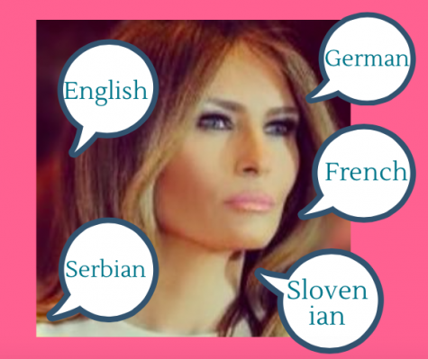 Melania Trump attended The University of Ljubjana, where she learned some of these languages.