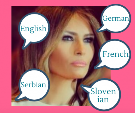 Melania Trump attended The University of Ljubjana, where she learned some of these languages. 