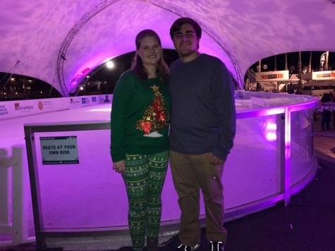 Credit: Meredith Butler (used with permission) Senior Meredith Butler said "One of my favorite things about the Christmas season is going ice skating in Curtis Hixon."