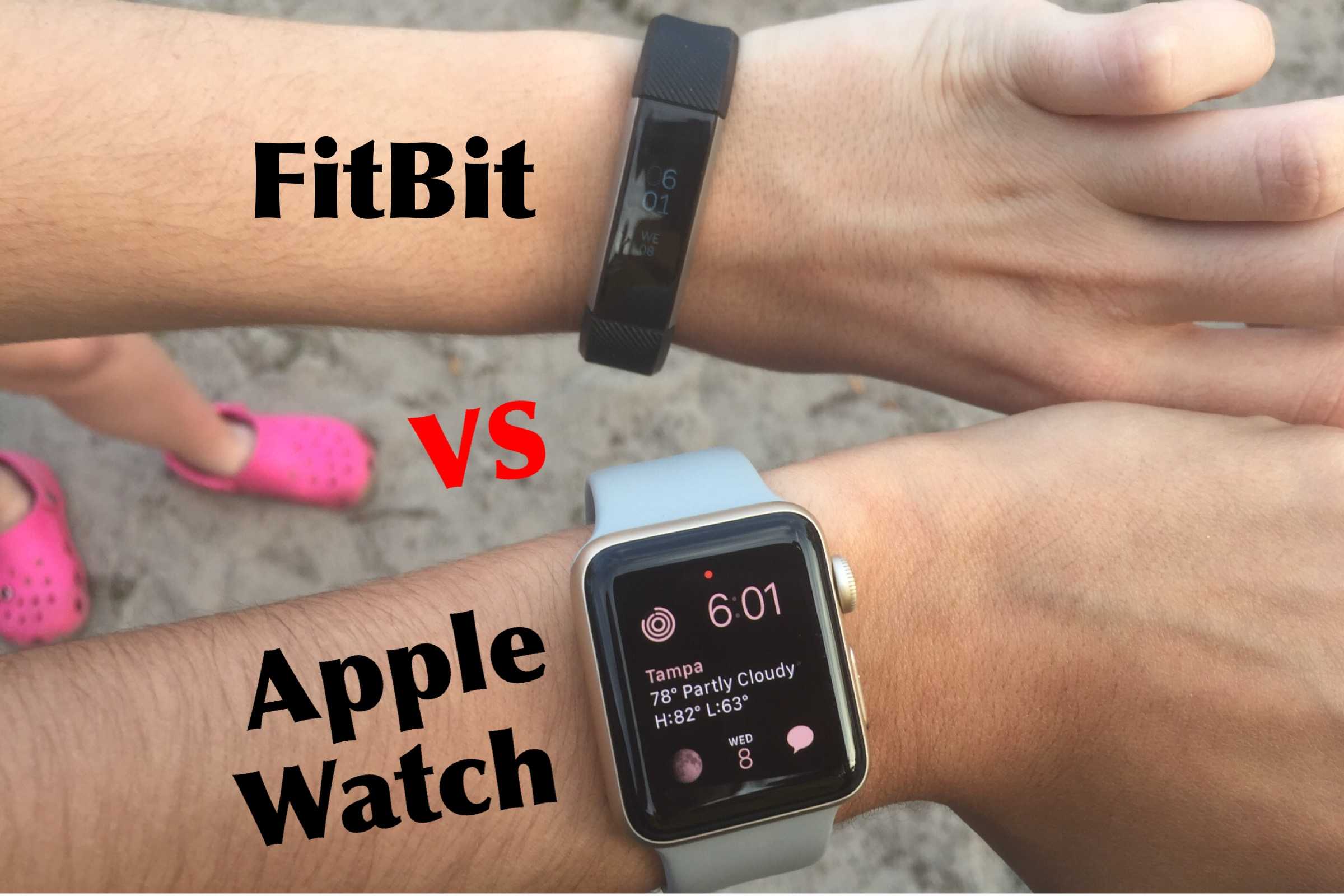 fitbit v apple watch 4