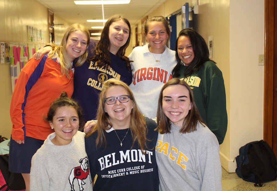 Jenna Wiley (front center) says,