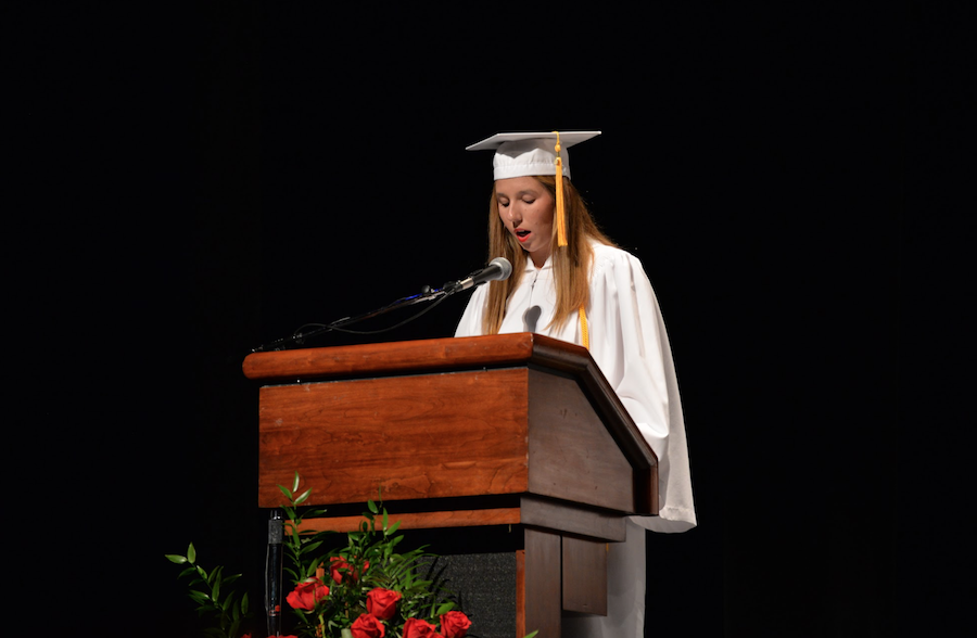 Heston will be attending The University of Notre Dame in the fall